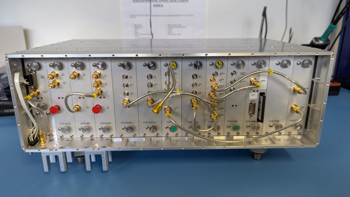 SpaceTech integration and testing of ACES ground station electronics