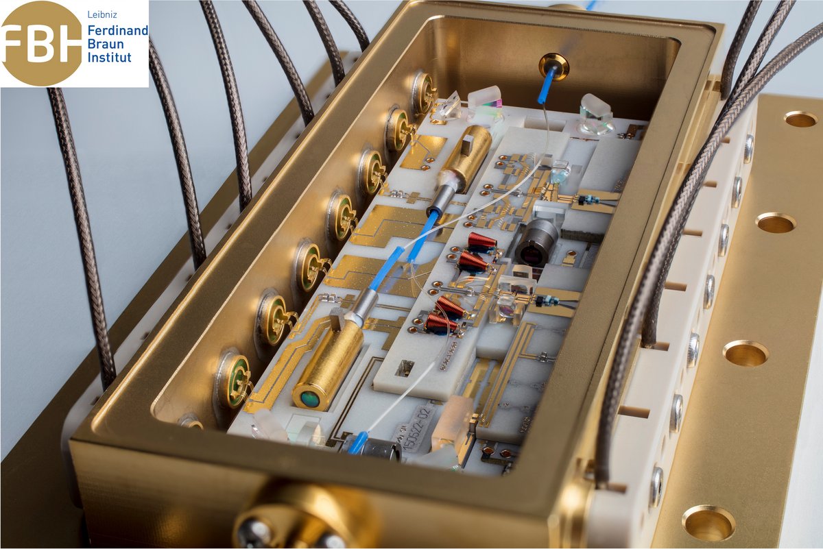 SpaceTech Galileo Iodine Clock micro integrated Laser Module from FBH