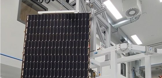 SpaceTech Solar Arrays for ESA mission CRISTAL