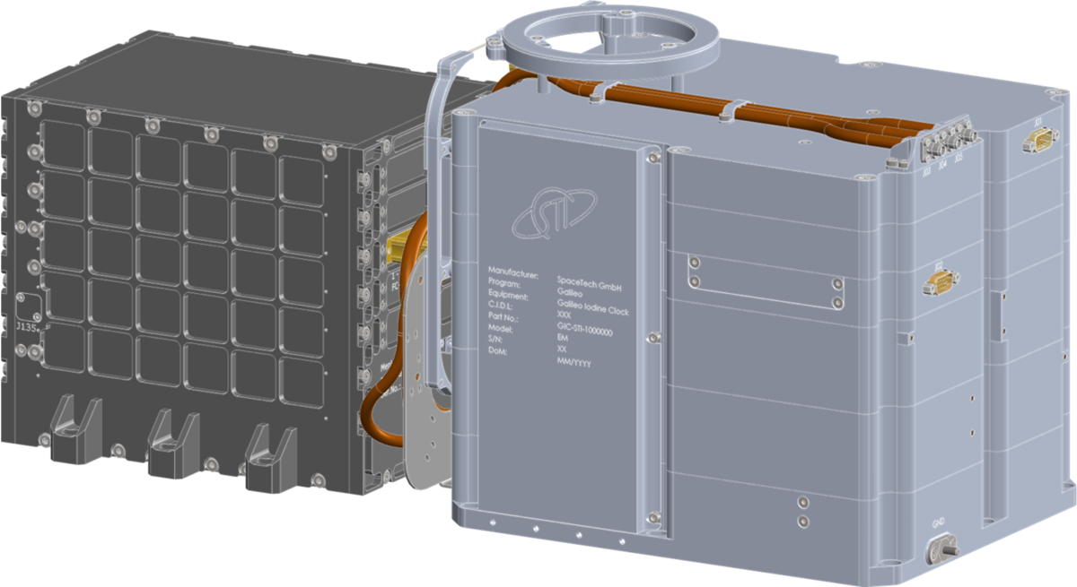 SpaceTech Design of the Galileo Iodine Clock