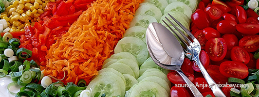 SpaceTech Kantine Salatbar