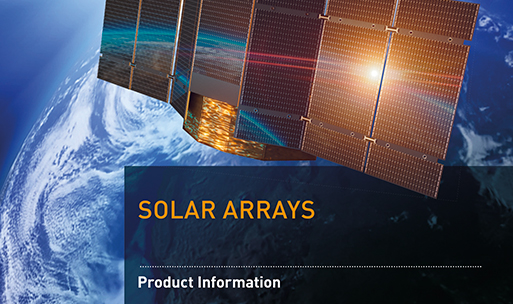 SpaceTech solar arrays brochure
