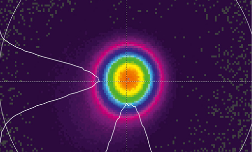 SpaceTech optical components beam collimator intensity profile