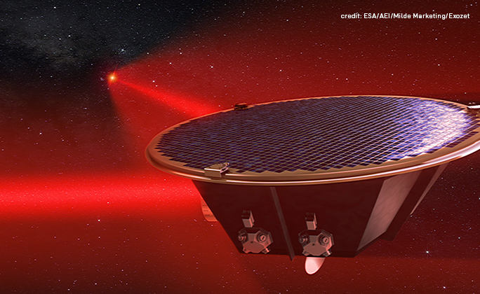 SpaceTech optical instruments laser for LISA